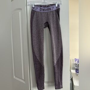 Gymshark Women's Heathered Purple Leggings